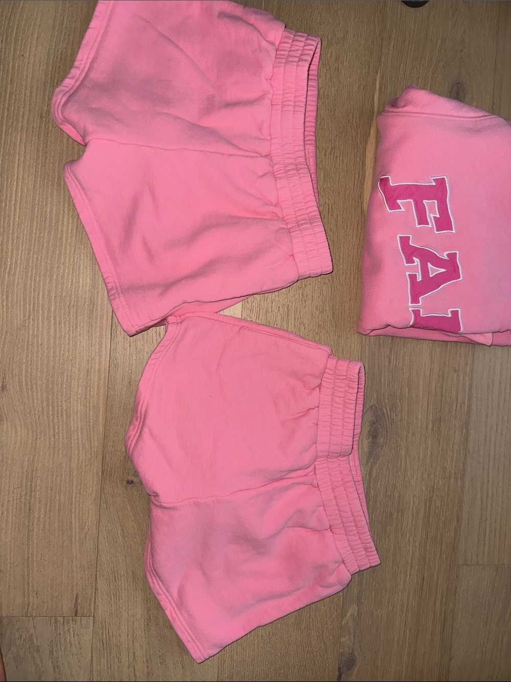 Fancy One Short Only M / L Pink Pull-On Cotton Shorts